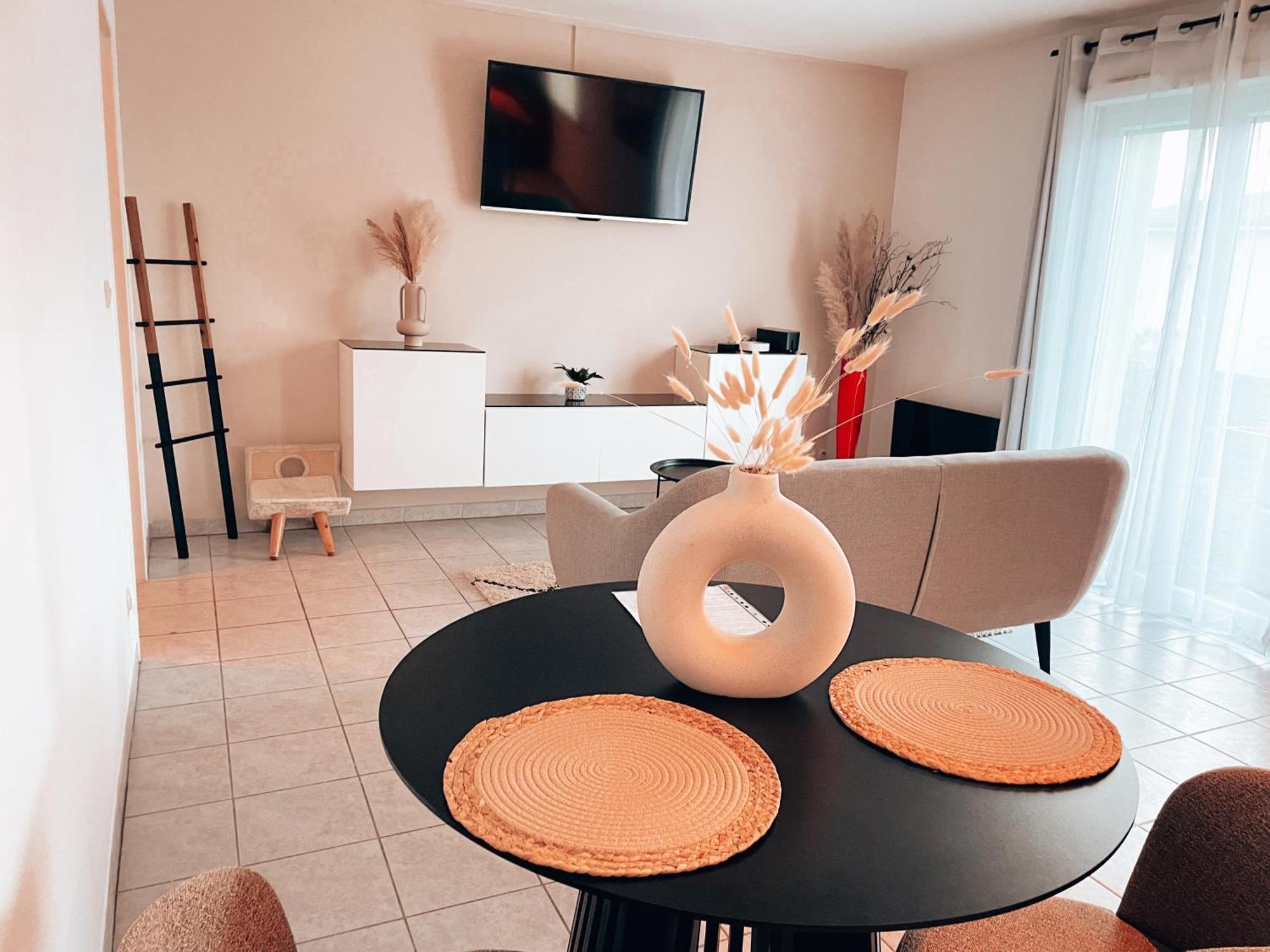 Elegant T2 Blagnac - Parking -Aeroport-Airbus- Meett Apartment Luaran gambar