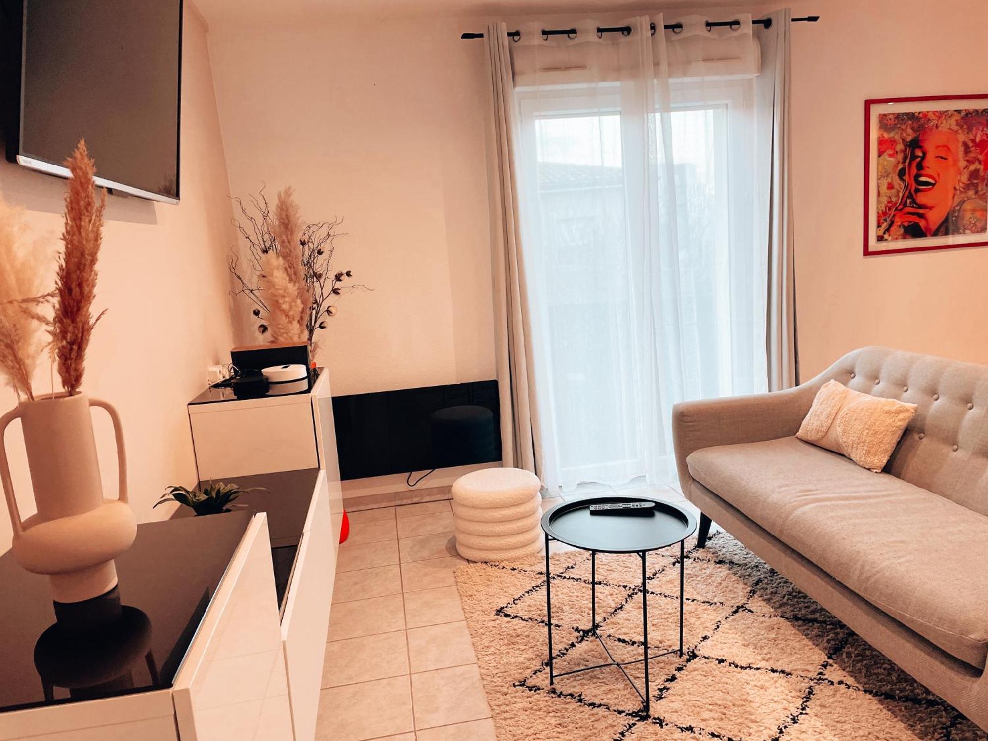 Elegant T2 Blagnac - Parking -Aeroport-Airbus- Meett Apartment Luaran gambar